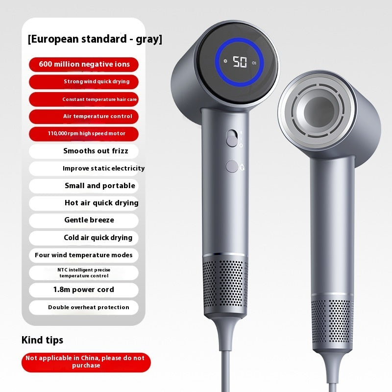 Liberfeels High Concentration Anion Hair Dryer Constant Temperature, Does Not Hurt Hair