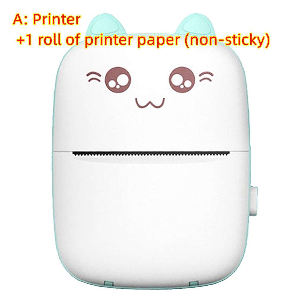 Liberfeels Mini Printer Portable Mini Bluetooth - WiFi Label Printer