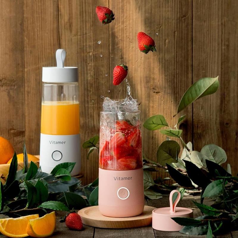 Liberfeels X Vitamer 350ml Portable Blender - Juicer, Electric USB Rechargeable Mixer