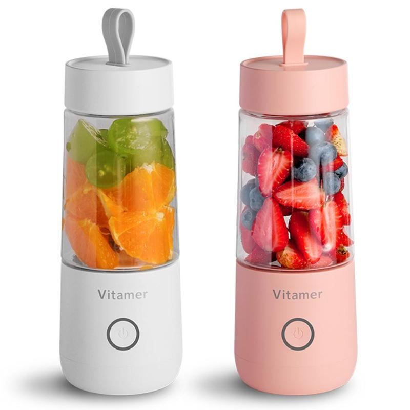 Liberfeels X Vitamer 350ml Portable Blender - Juicer, Electric USB Rechargeable Mixer