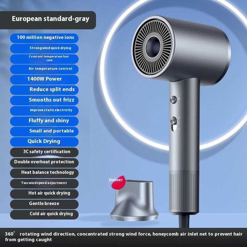 Liberfeels High Concentration Anion Hair Dryer Constant Temperature, Does Not Hurt Hair