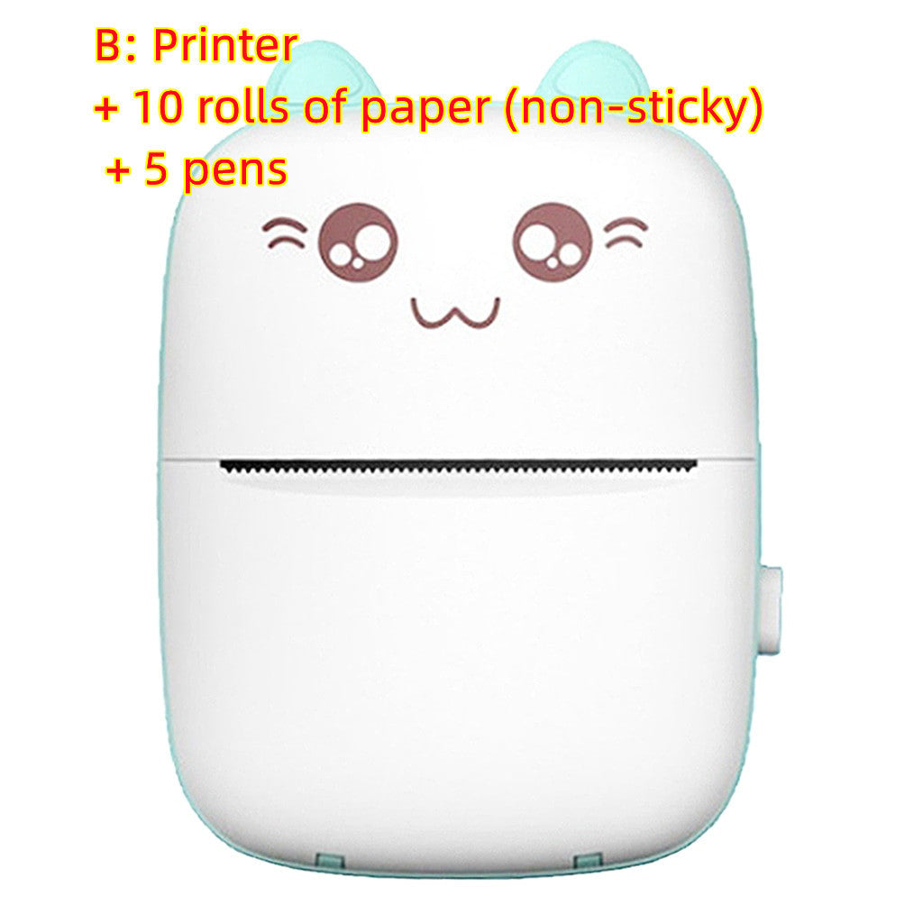Liberfeels Mini Printer Portable Mini Bluetooth - WiFi  Label Printer