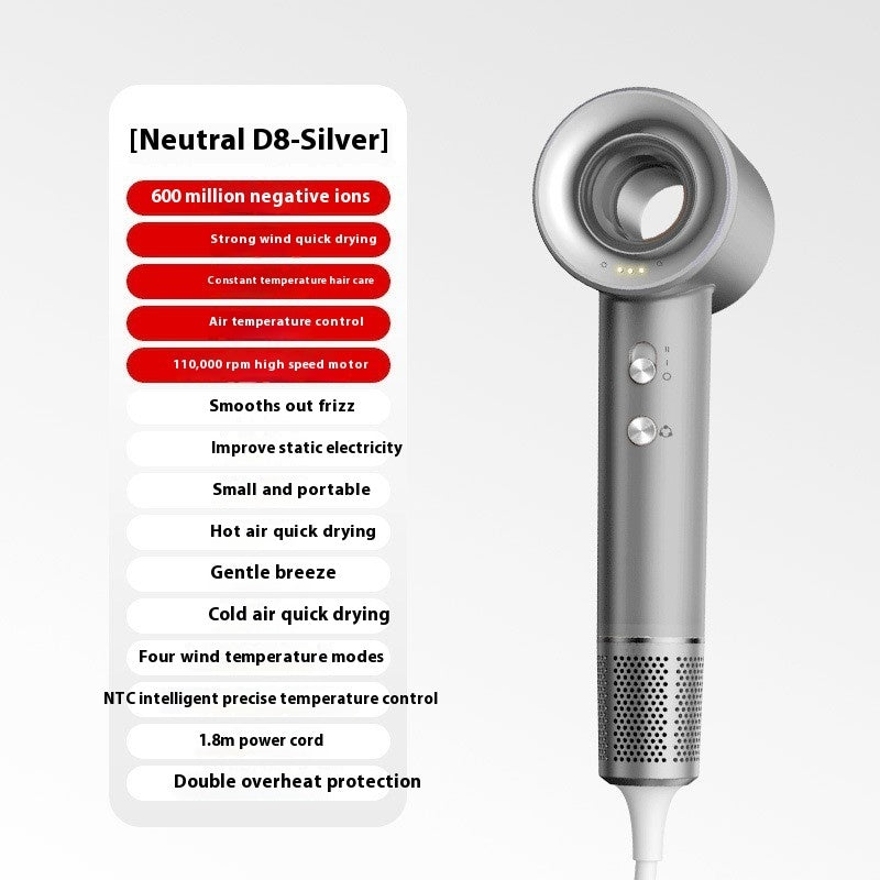 Liberfeels High Concentration Anion Hair Dryer Constant Temperature, Does Not Hurt Hair