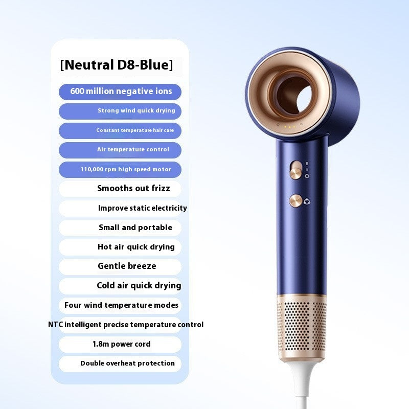 Liberfeels High Concentration Anion Hair Dryer Constant Temperature, Does Not Hurt Hair