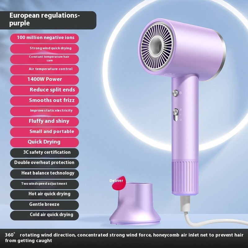 Liberfeels High Concentration Anion Hair Dryer Constant Temperature, Does Not Hurt Hair